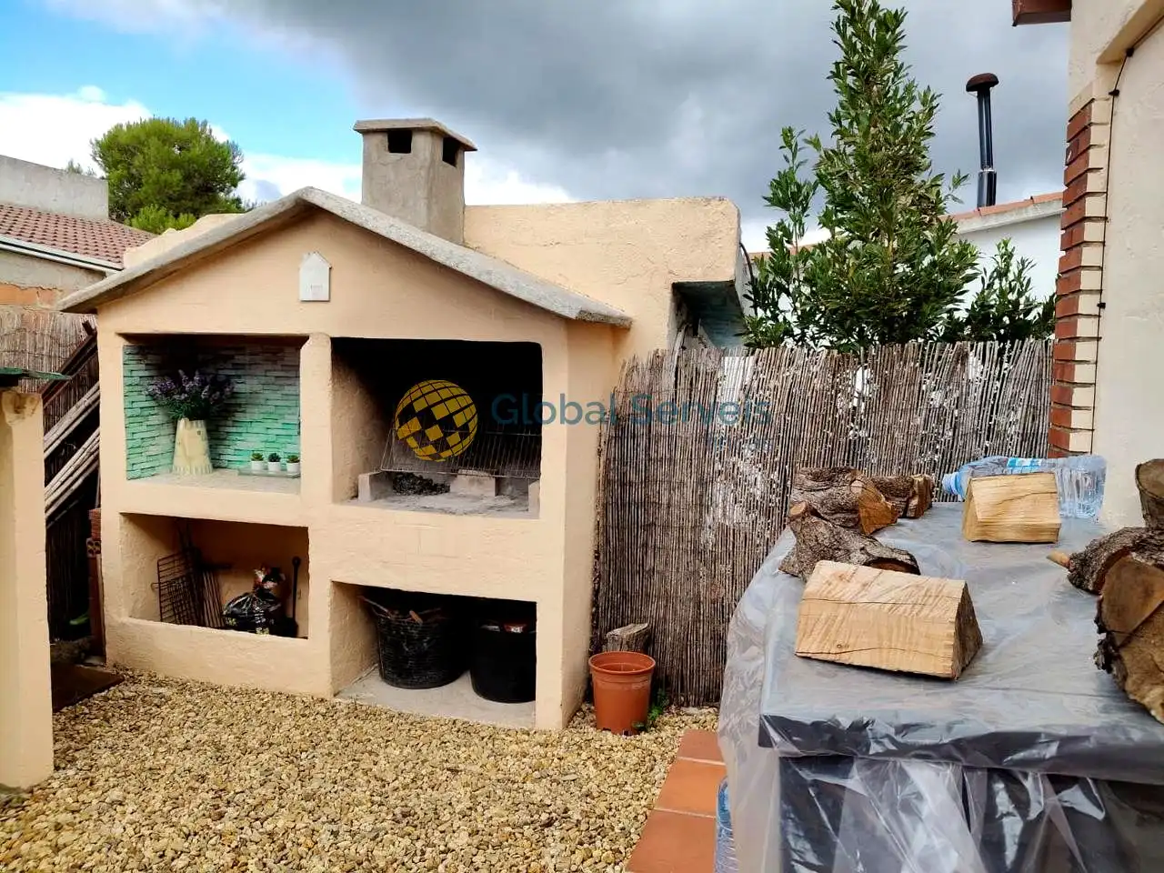 Garden of Houses for sale in El Bruc, Barcelona