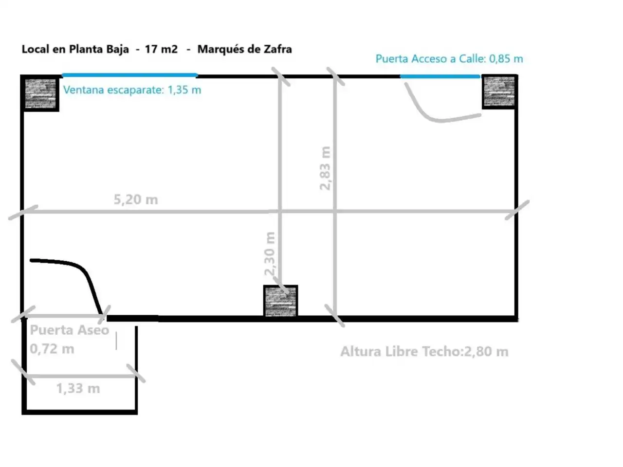 Parking of Commercial properties for rent in Madrid  with Air Conditioner