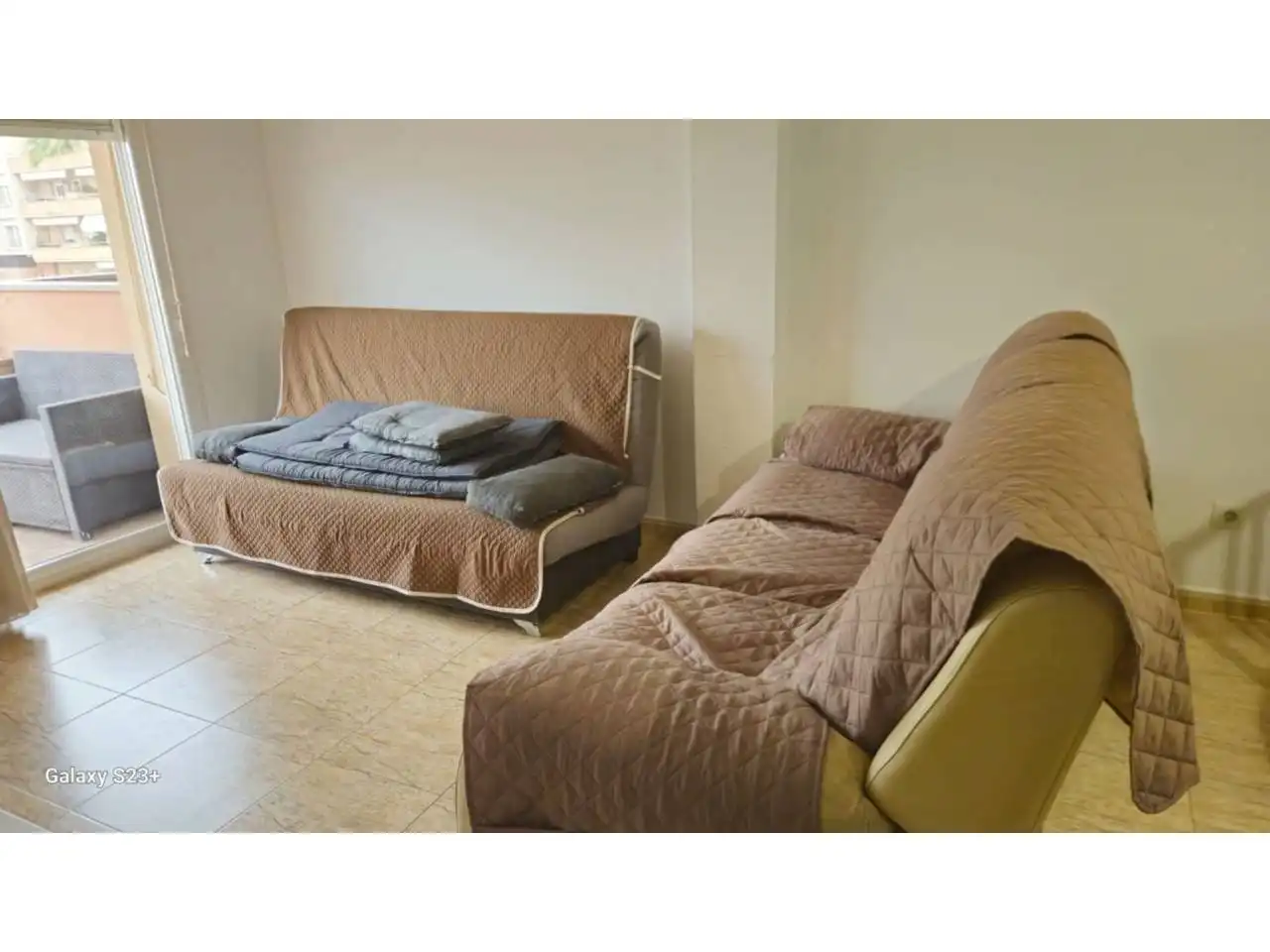 Bedroom of Flat for rent in Cubelles  with Air Conditioner, Heating and Terrace
