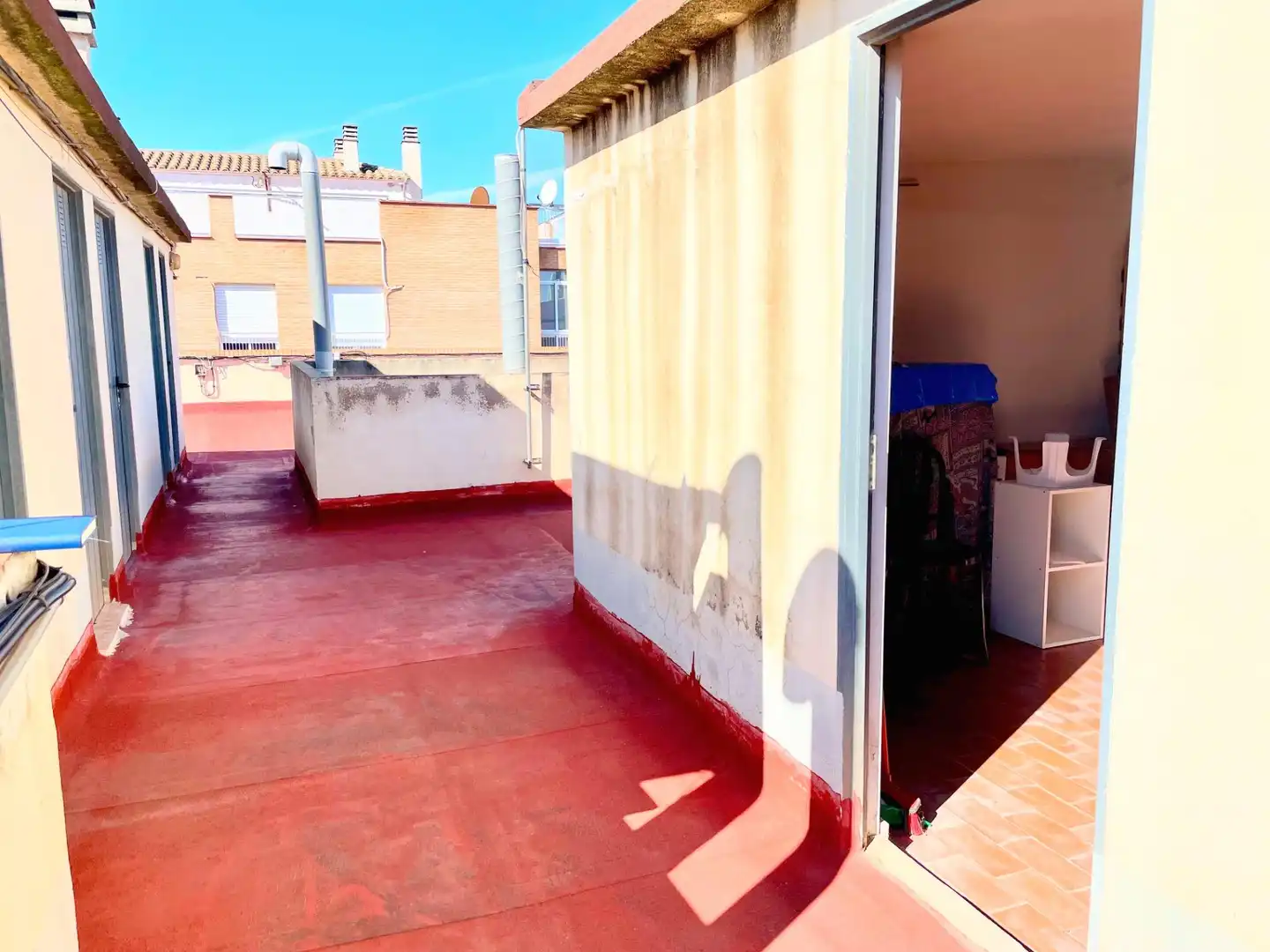 Terrace of Flat for sale in Murcia  with Air Conditioner, Storage room and Balcony