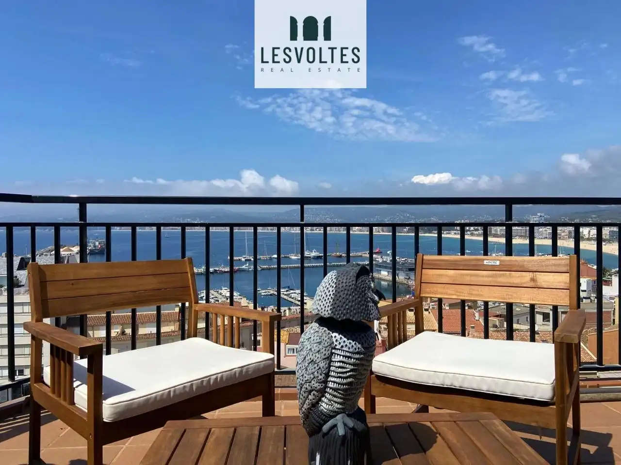 Terraza de Apartamento en venta en Palamós con Calefacción, Parquet y Balcón