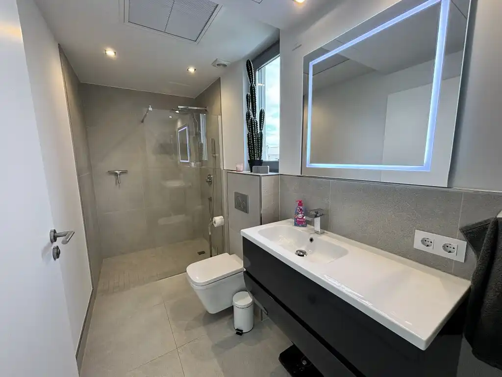Baño de Casa o chalet en venta en Alcúdia con Aire acondicionado, Calefacción y Jardín privado