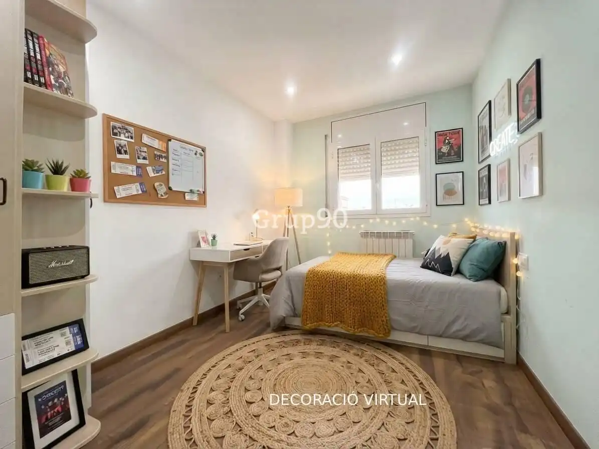 Habitación de Casa adosada en venta en Puigverd de Lleida con Aire acondicionado, Calefacción y Parquet