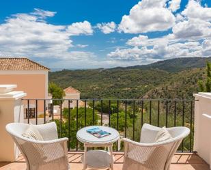 Terrace of Single-family semi-detached for sale in Benahavís  with Balcony