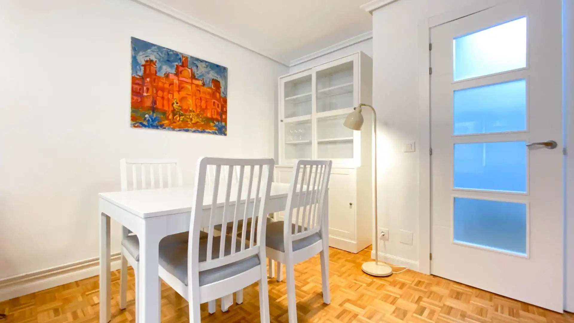 Dining room of Flat for rent in Santander  with Heating and Furnished