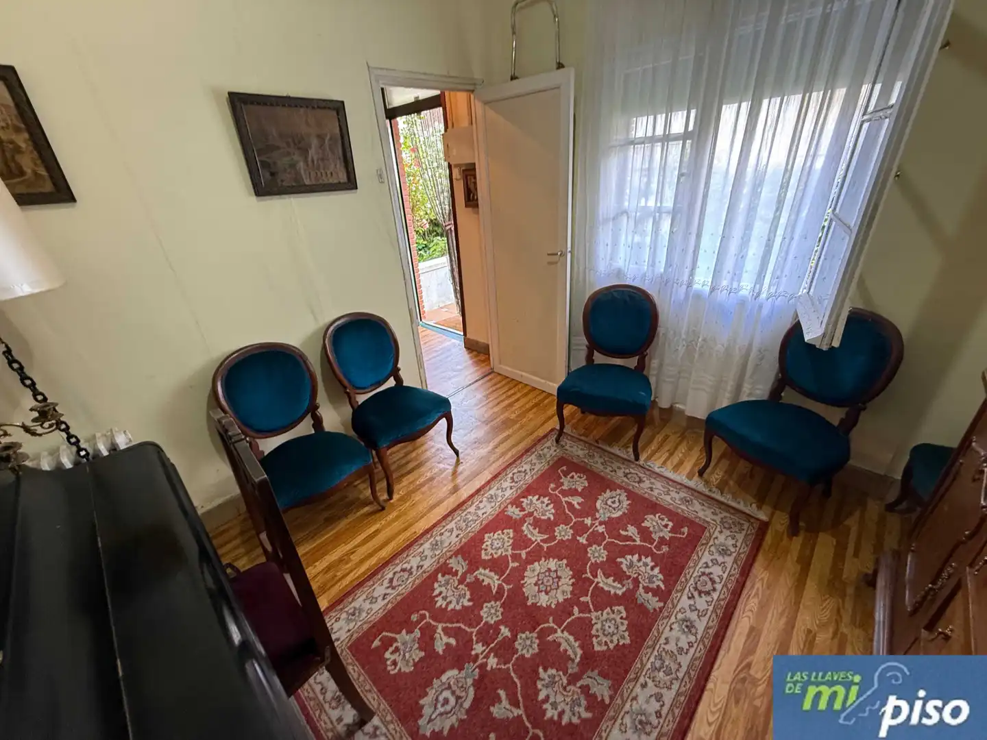 Sala de estar de Casa o chalet en venta en Valladolid con Jardín privado, Parquet y Terraza