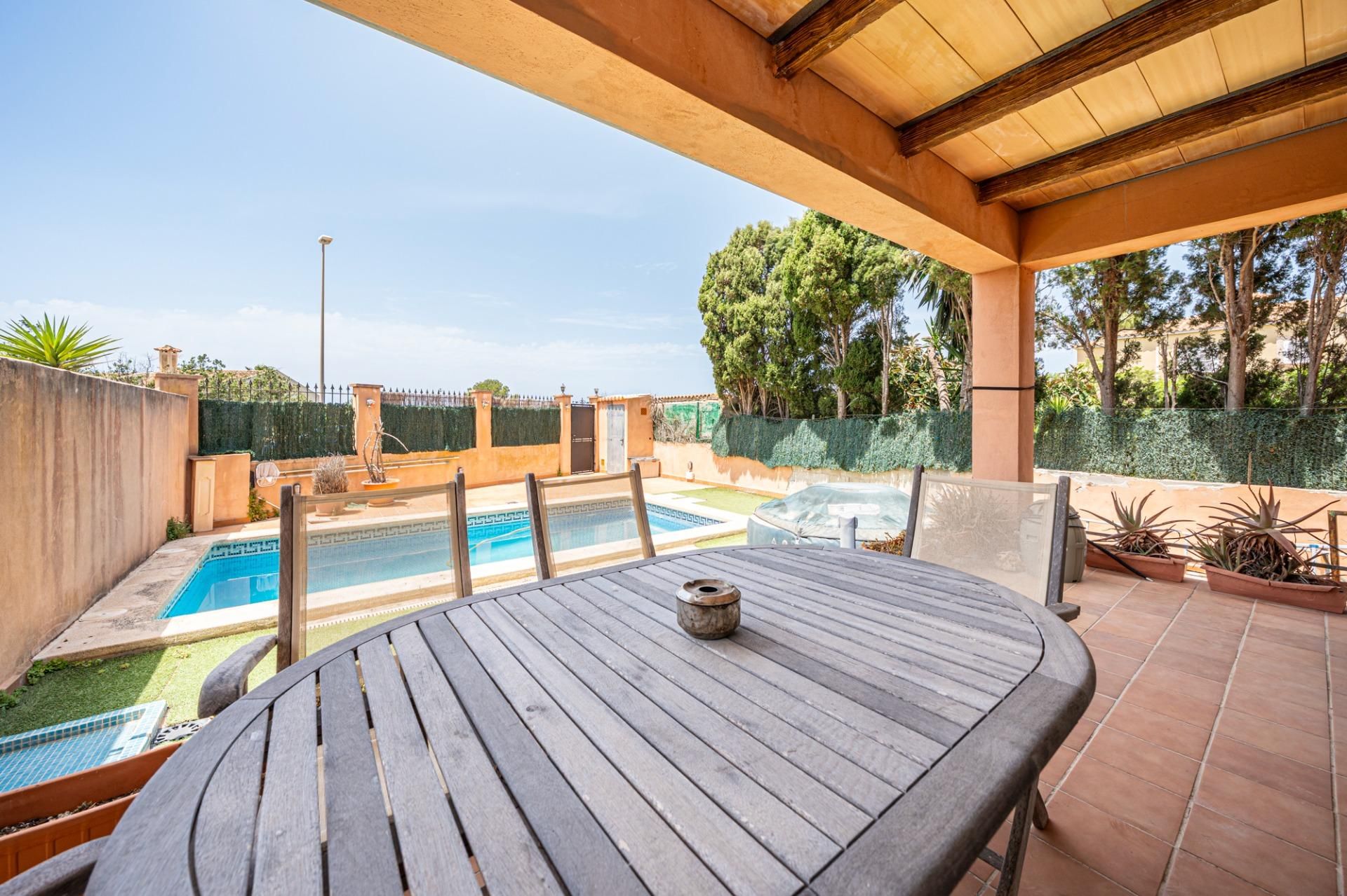 Terrassa de Casa adosada en venda en Llucmajor amb Aire condicionat, Calefacció i Jardí privat