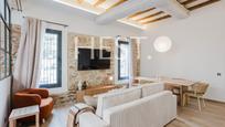 Sala d'estar de Pis en venda en  Barcelona Capital amb Aire condicionat, Calefacció i Parquet