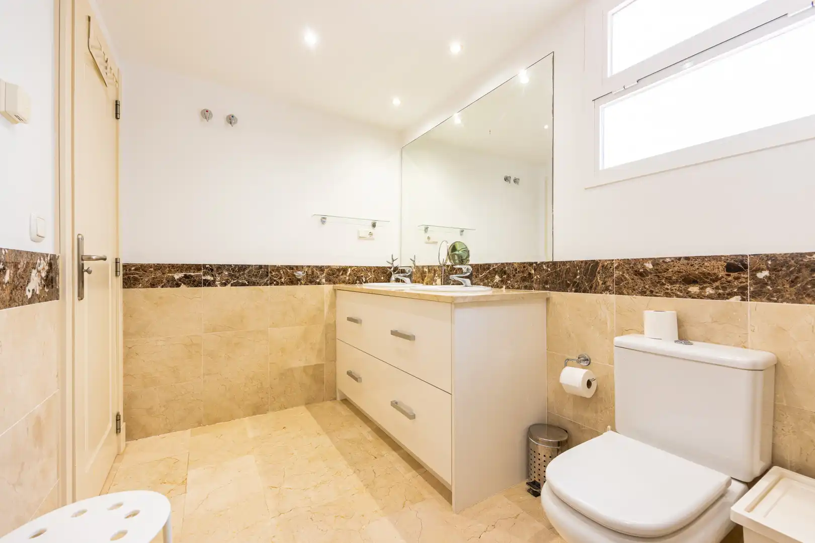 Baño de Ático en venta en Mijas con Aire acondicionado, Terraza y Piscina