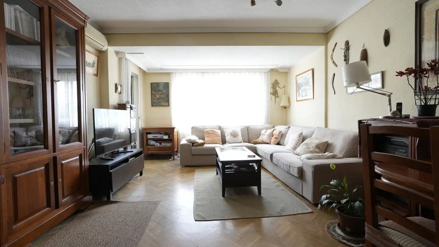 Sala d'estar de Pis en venda en Madrid amb Aire condicionat, Calefacció i Terrassa