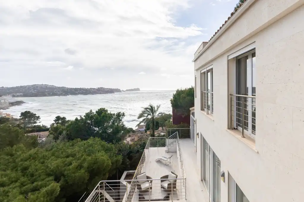 Terrassa de Casa o xalet en venda en Calvià amb Aire condicionat, Jardí privat i Terrassa