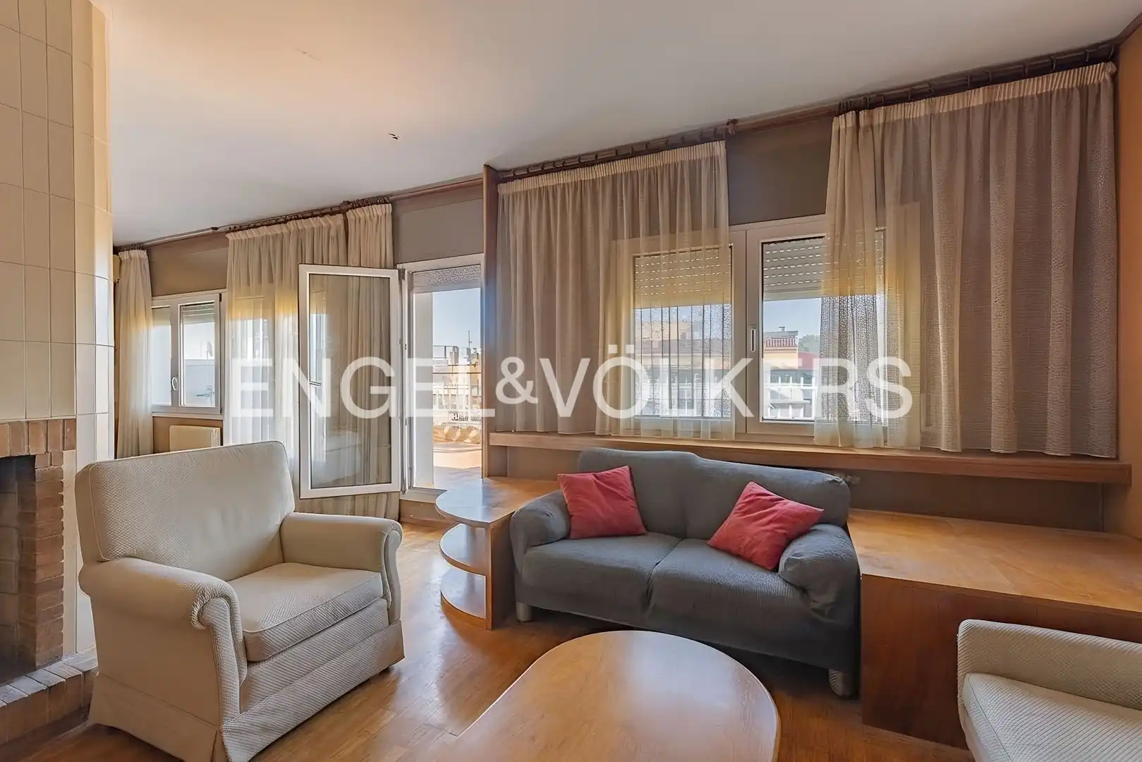 Living room of Attic for sale in Manresa  with Heating, Terrace and Balcony