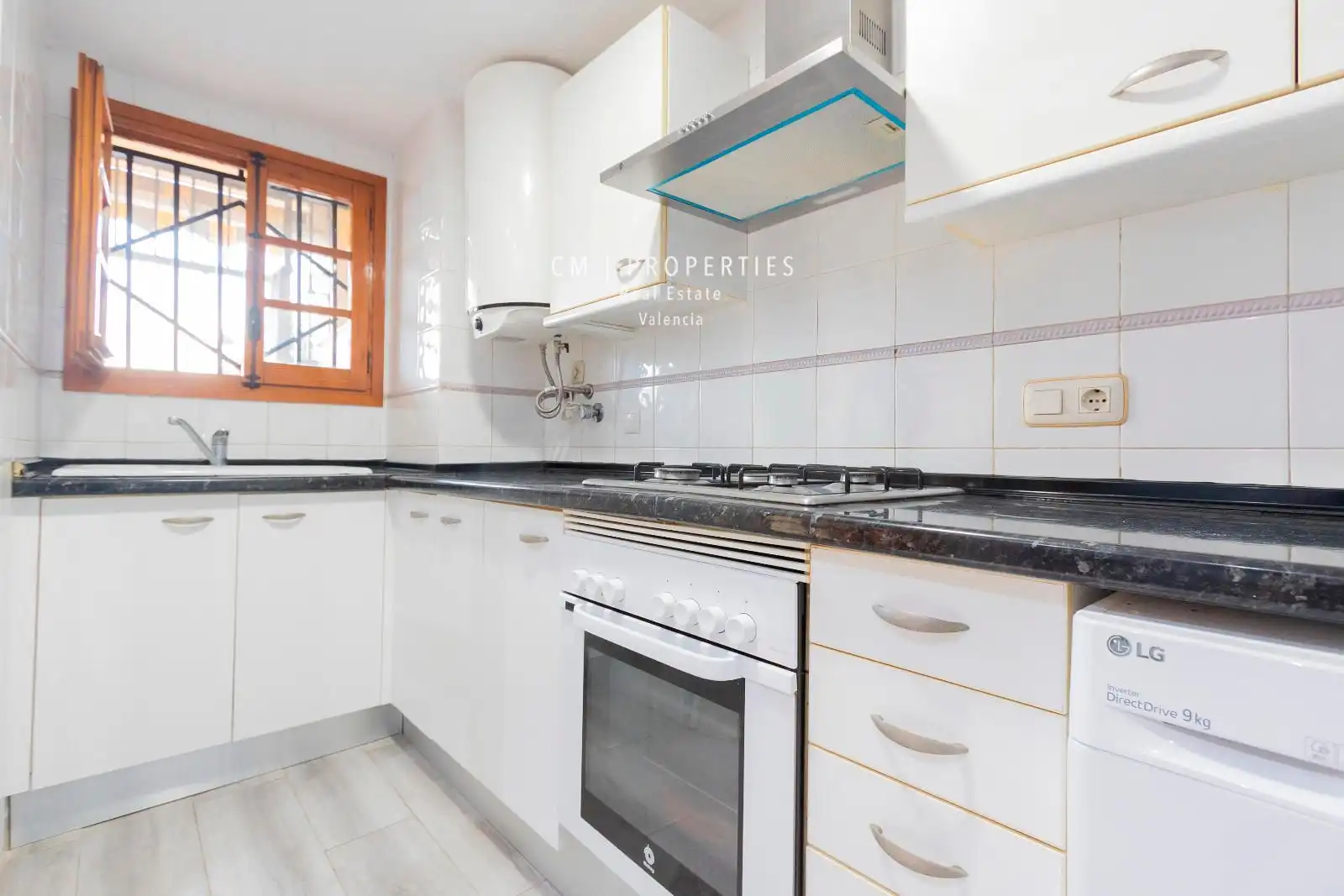 Kitchen of Flat for rent in Alboraya  with Air Conditioner, Heating and Terrace
