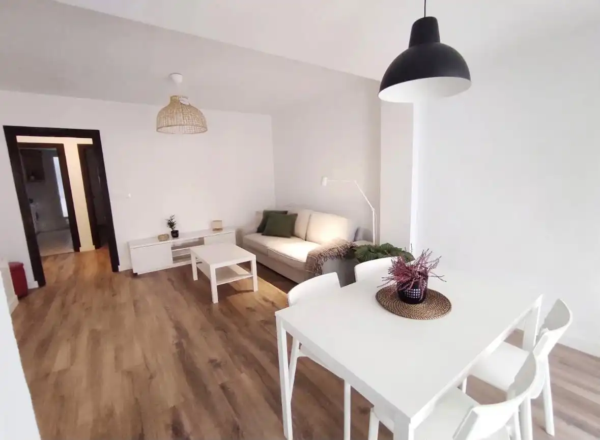 Sala de estar de Piso de alquiler en Valencia con Aire acondicionado, Amueblado y Horno