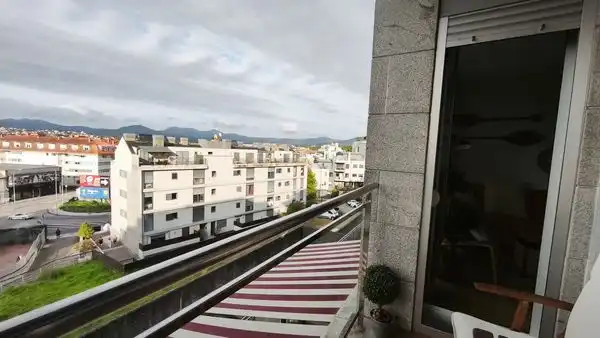Terrassa de Apartament en venda en Baiona amb Calefacció, Parquet i Terrassa