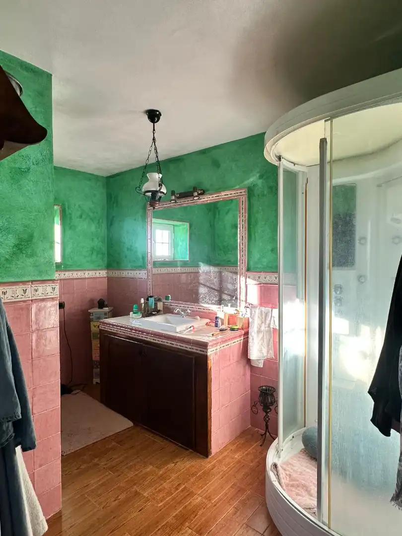Baño de Casa o chalet en venta en El Rosario con Calefacción, Jardín privado y Parquet