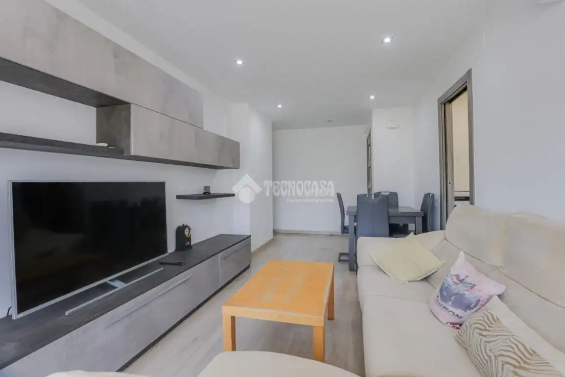 Sala de estar de Piso en venta en Granollers con Aire acondicionado, Calefacción y Parquet