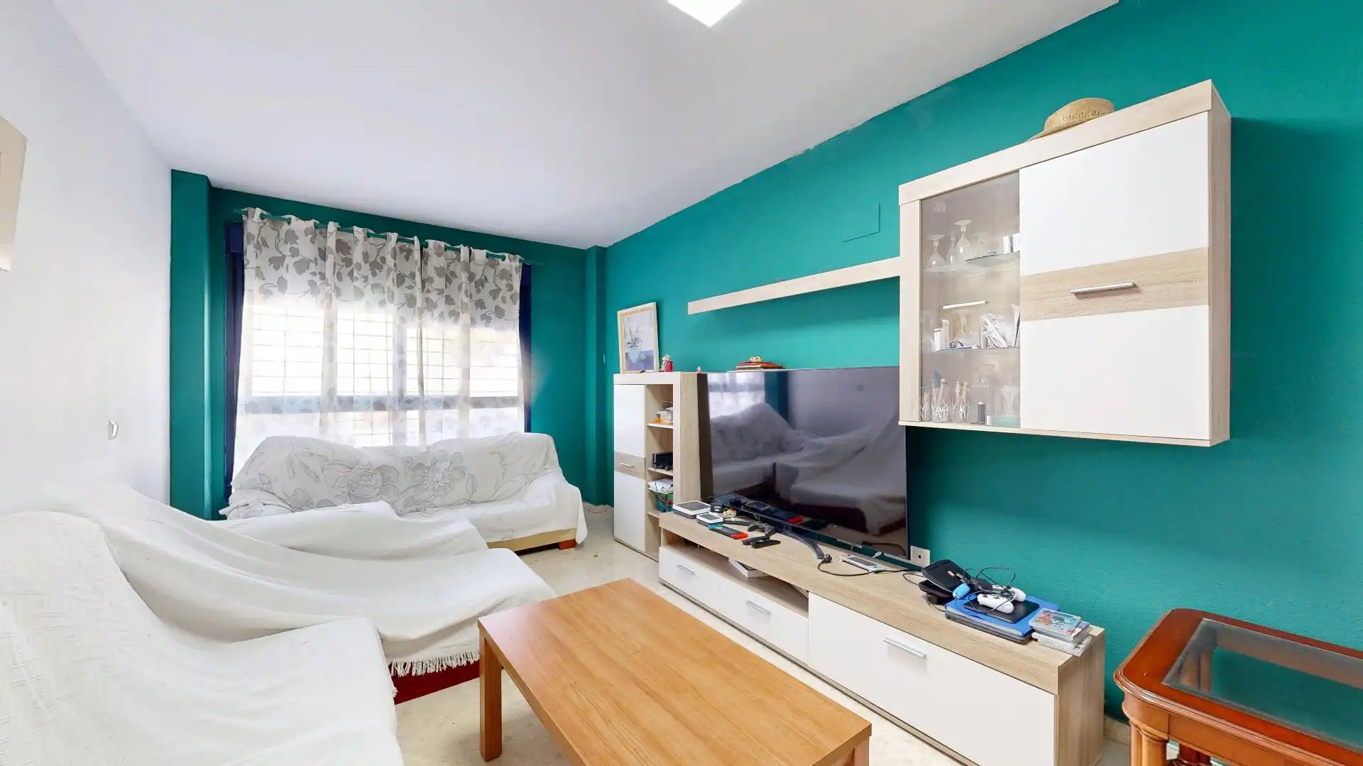 Sala de estar de Piso en venta en Montserrat con Terraza y Trastero