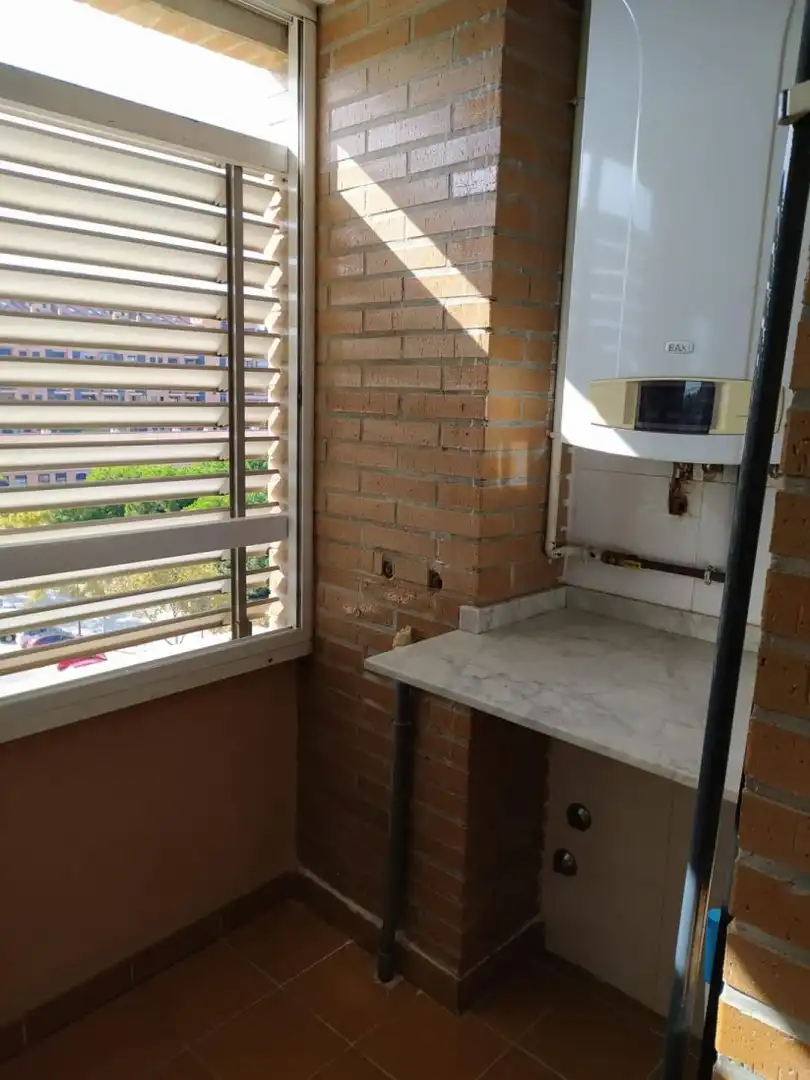 Terraza de Piso de alquiler en Valencia con Aire acondicionado, Calefacción y Trastero