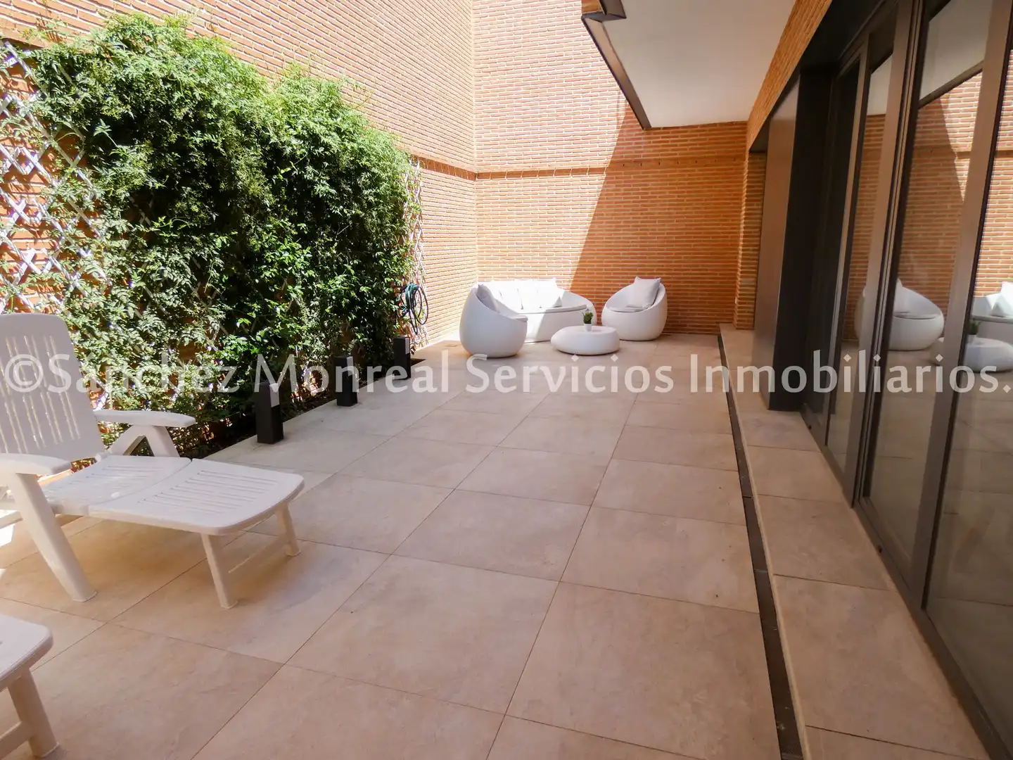 Terraza de Casa o chalet en venta en Alcázar de San Juan con Aire acondicionado, Calefacción y Jardín privado