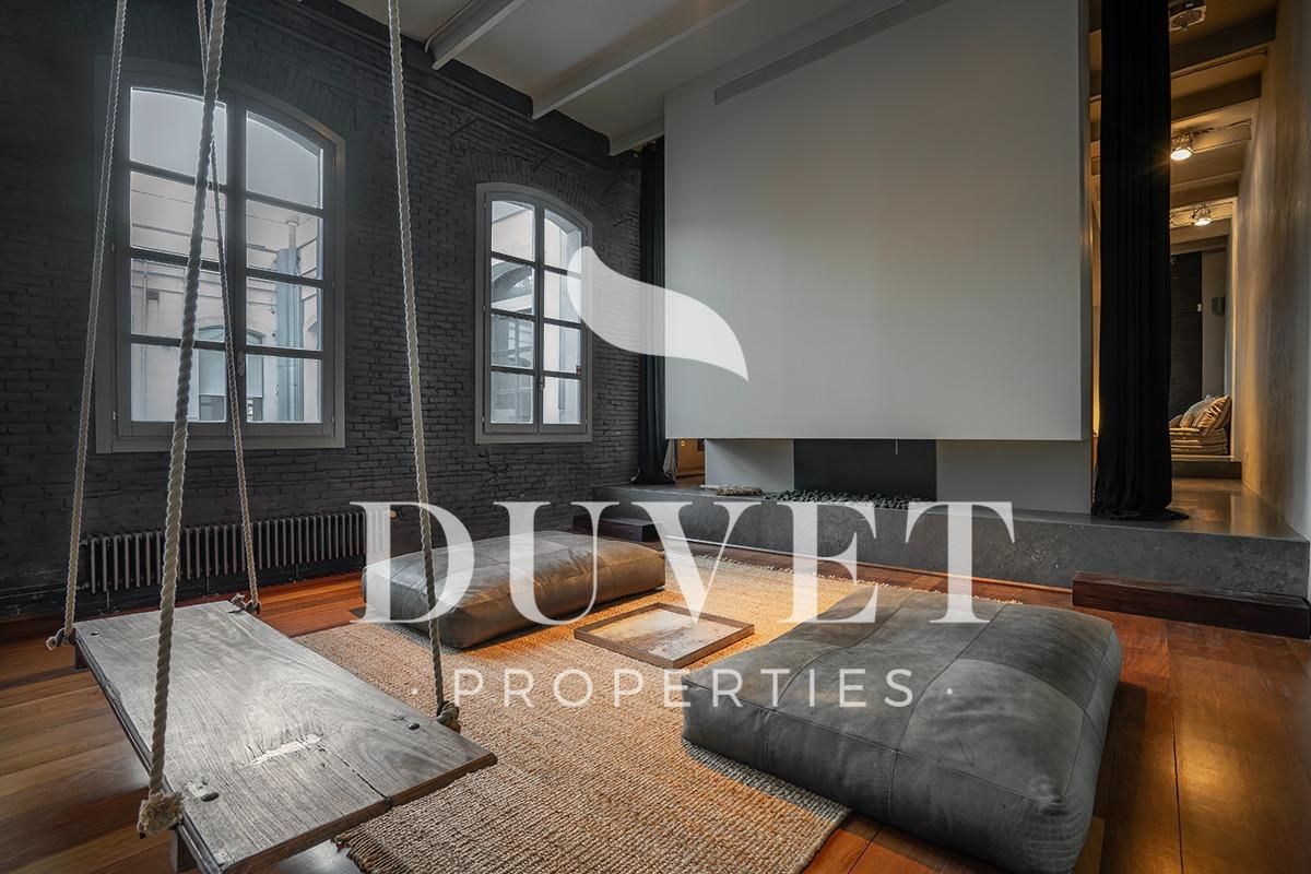 Living room of Loft for sale in  Barcelona Capital  with Air Conditioner, Heating and Terrace
