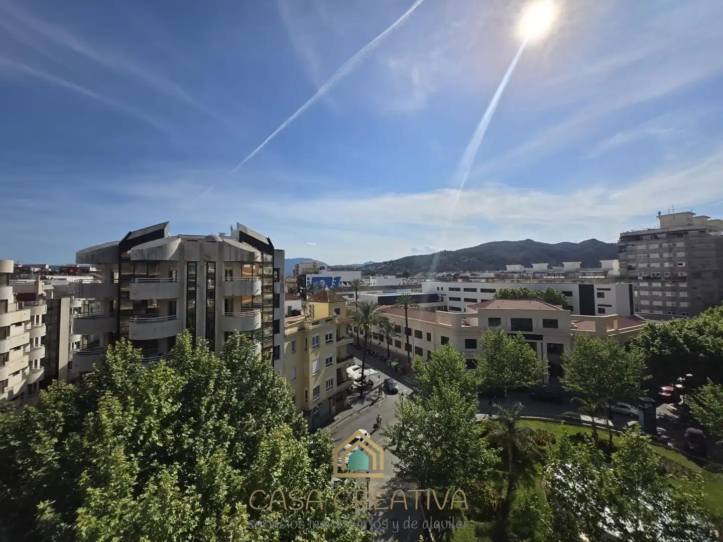 Vista exterior de Pis de lloguer en Gandia amb Aire condicionat, Calefacció i Terrassa