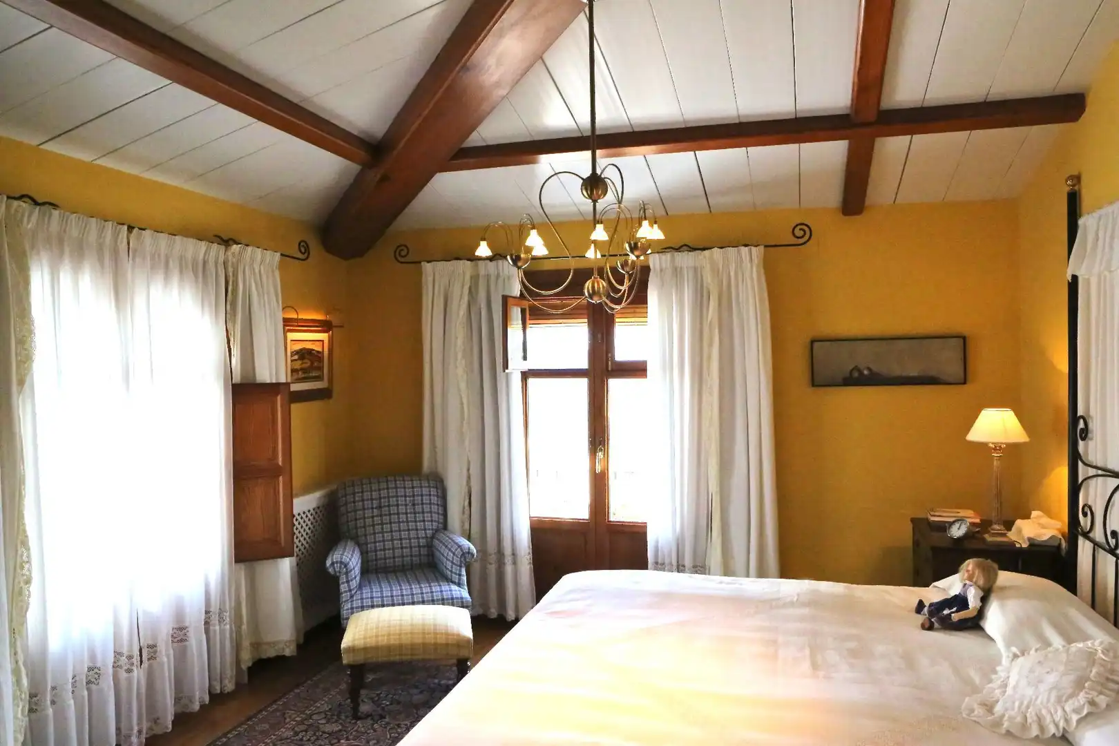 Schlafzimmer von Country house zum Verkauf in Altea mit Klimaanlage, Abstellraum und Schwimmbad