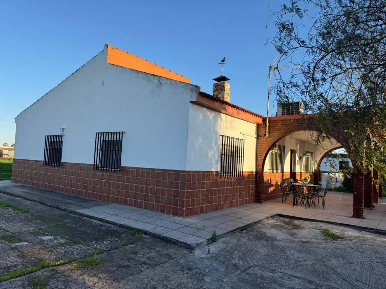 Vista exterior de Casa o chalet en venta en Carmona con Aire acondicionado, Calefacción y Jardín privado