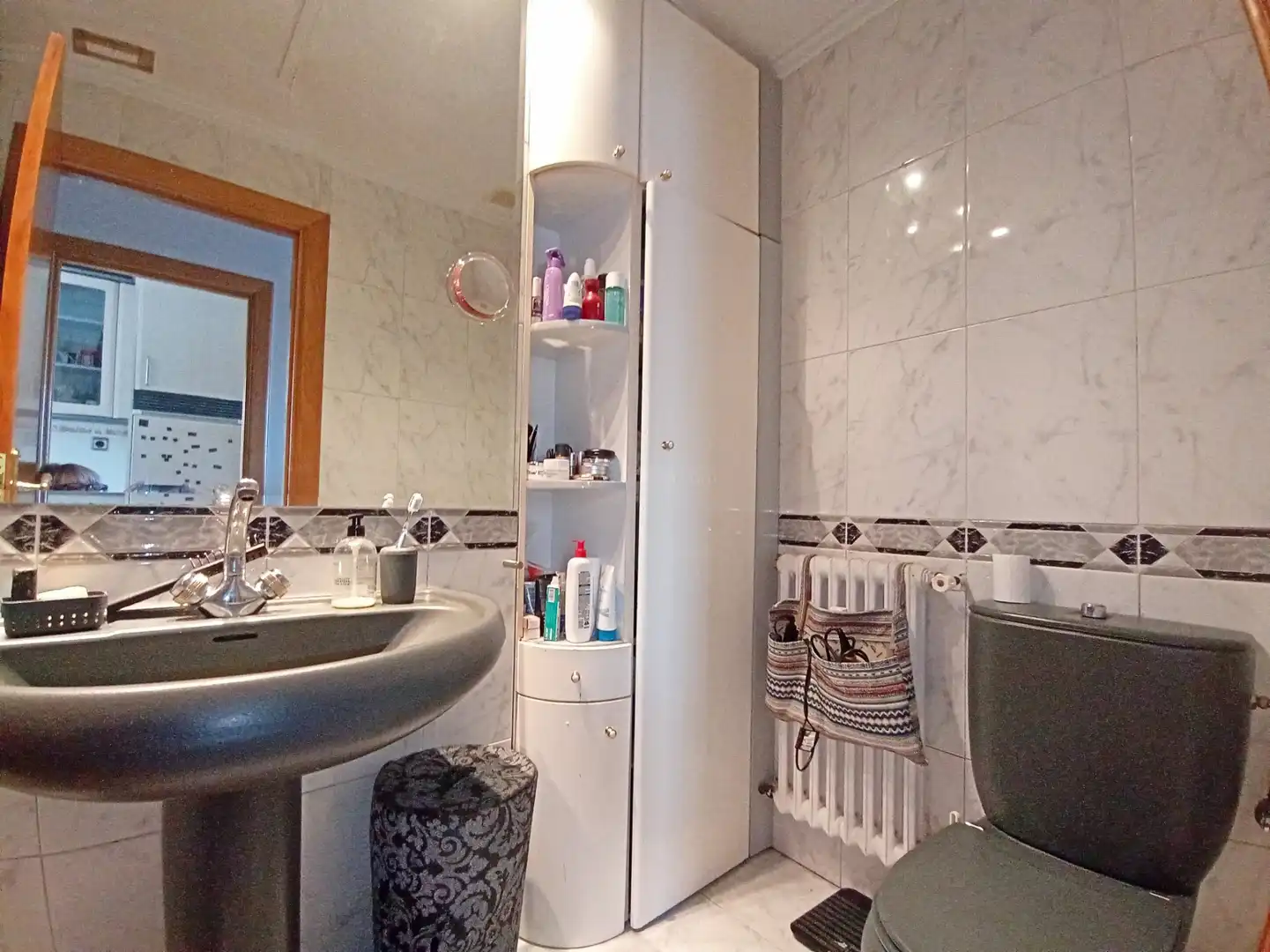 Badezimmer von Wohnung zum Verkauf in  Logroño mit Heizung und Möbliert