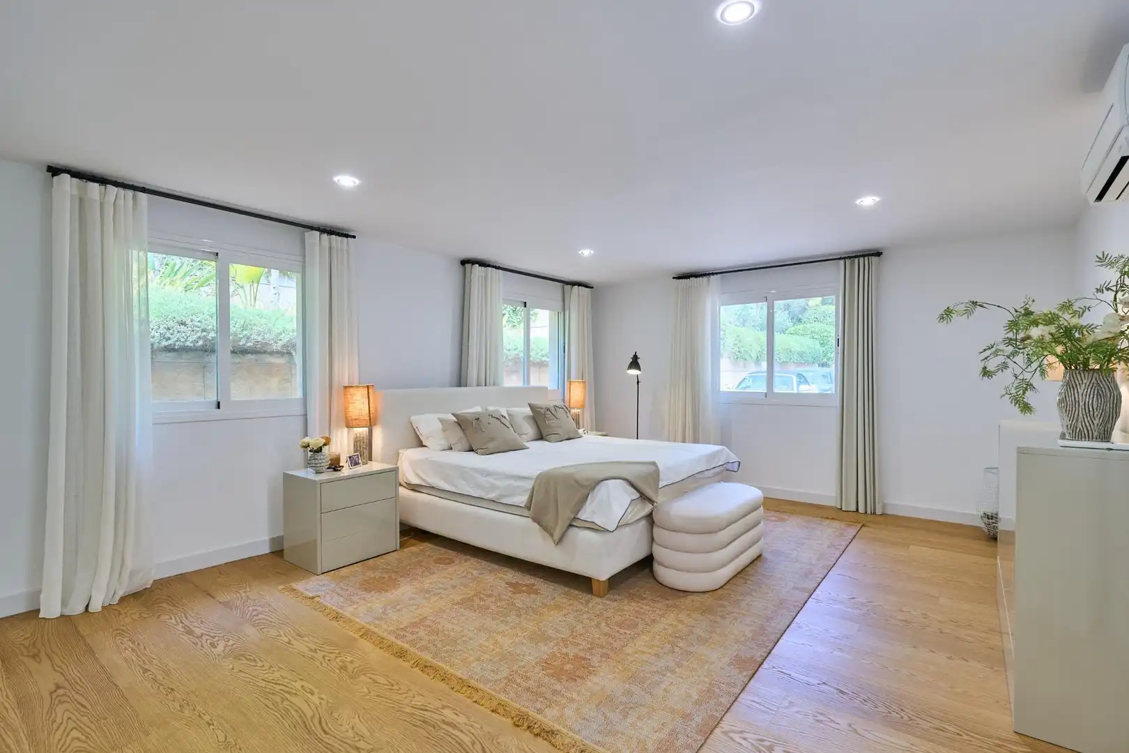 Dormitori de Casa o xalet en venda en  Palma de Mallorca amb Aire condicionat, Jardí privat i Parquet