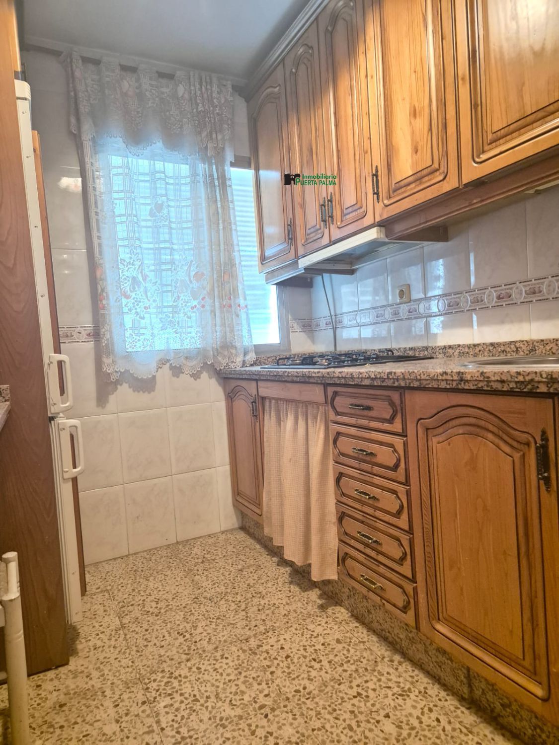 Kitchen of Flat for sale in Badajoz Capital  with Terrace, Storage room and Furnished