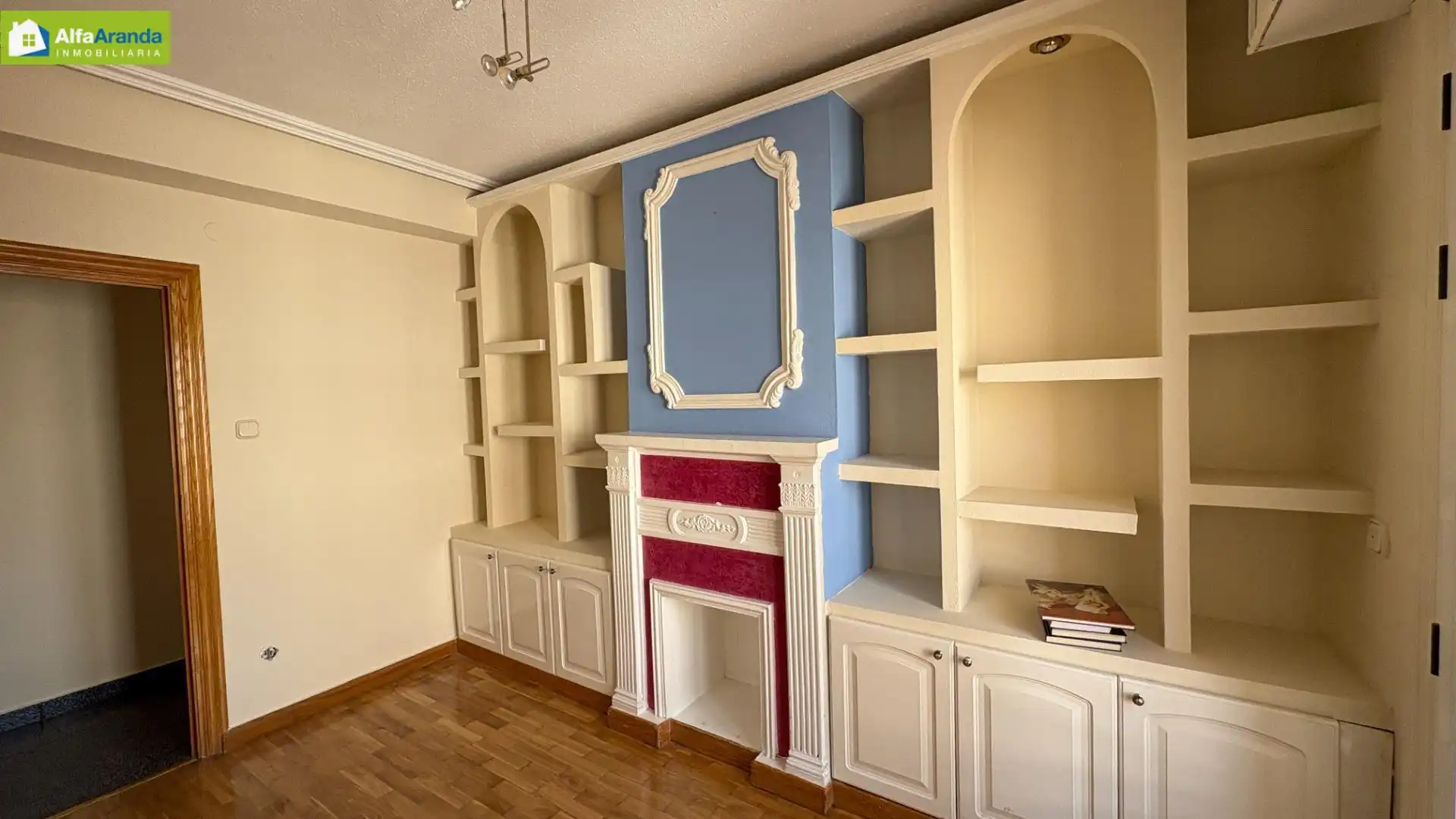 Wohnzimmer von Wohnung zum Verkauf in Aranda de Duero mit Heizung, Parkett und Terrasse