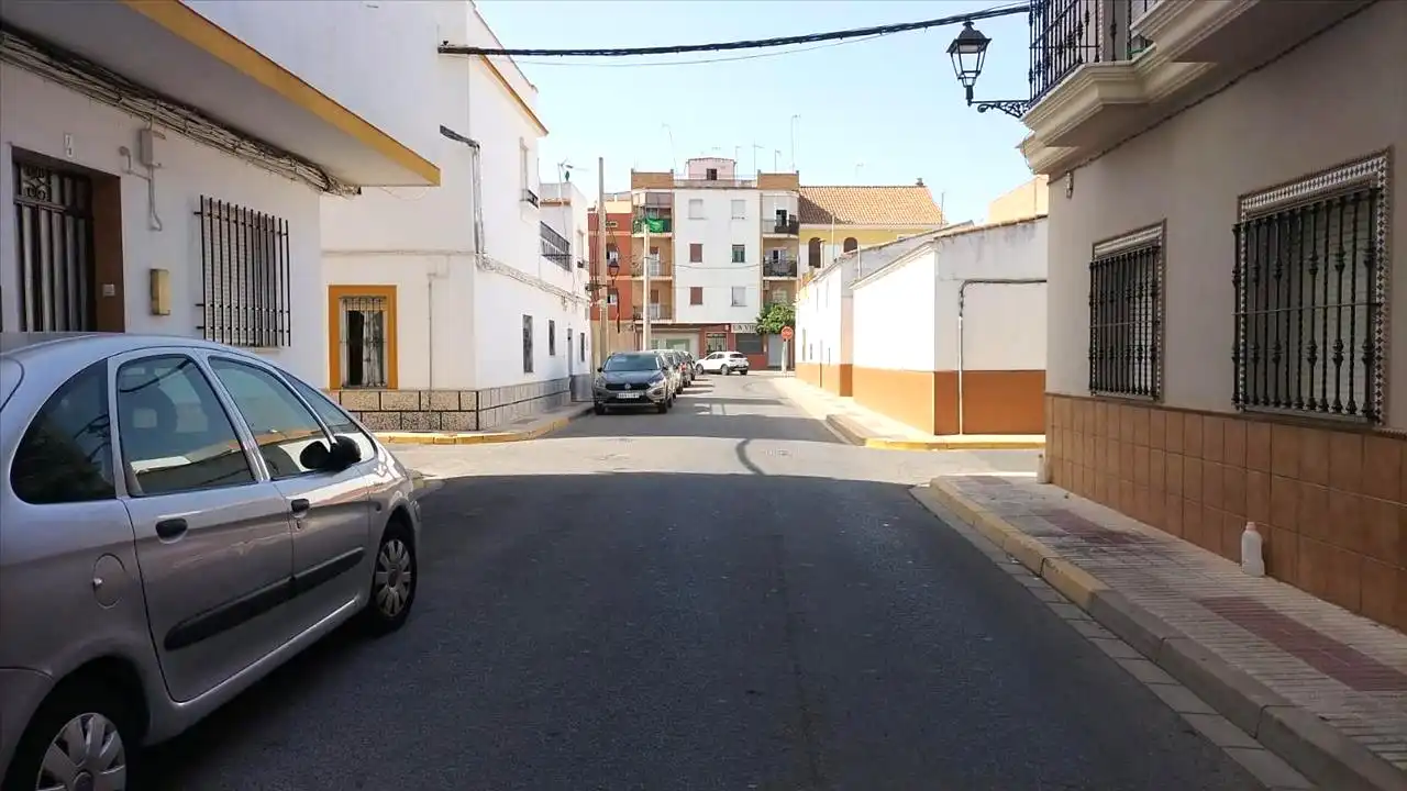 Vista exterior de Pis en venda en La Rinconada