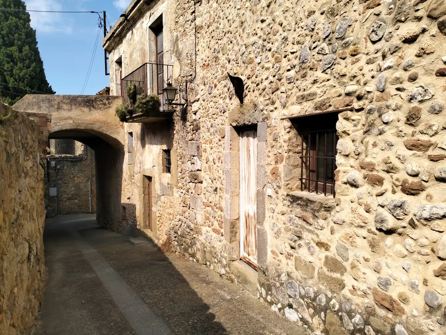 Vista exterior de Finca rústica en venta en Vilopriu con Terraza y Balcón