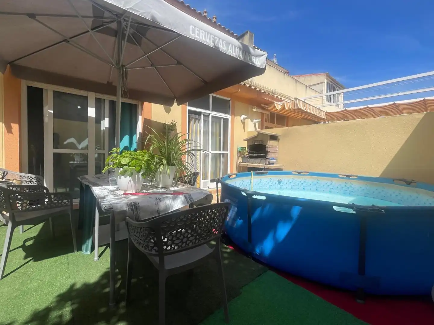 Terrassa de Casa adosada en venda en Cáceres