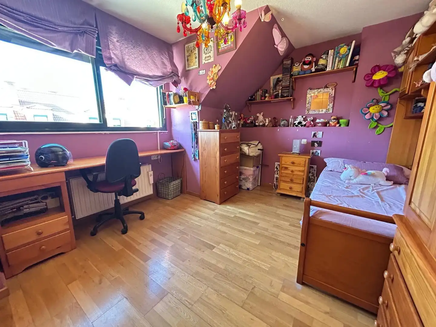 Bedroom of Attic for sale in Alcalá de Henares  with Air Conditioner, Heating and Terrace