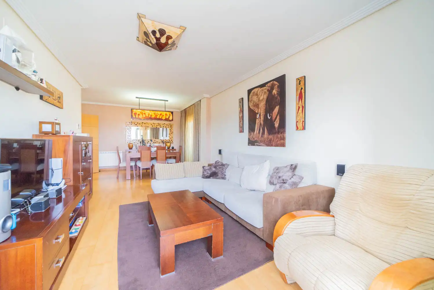 Sala d'estar de Pis en venda en Brunete amb Aire condicionat, Terrassa i Traster