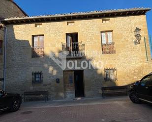 Vista exterior de Casa o xalet en venda en Leza amb Traster i Moblat