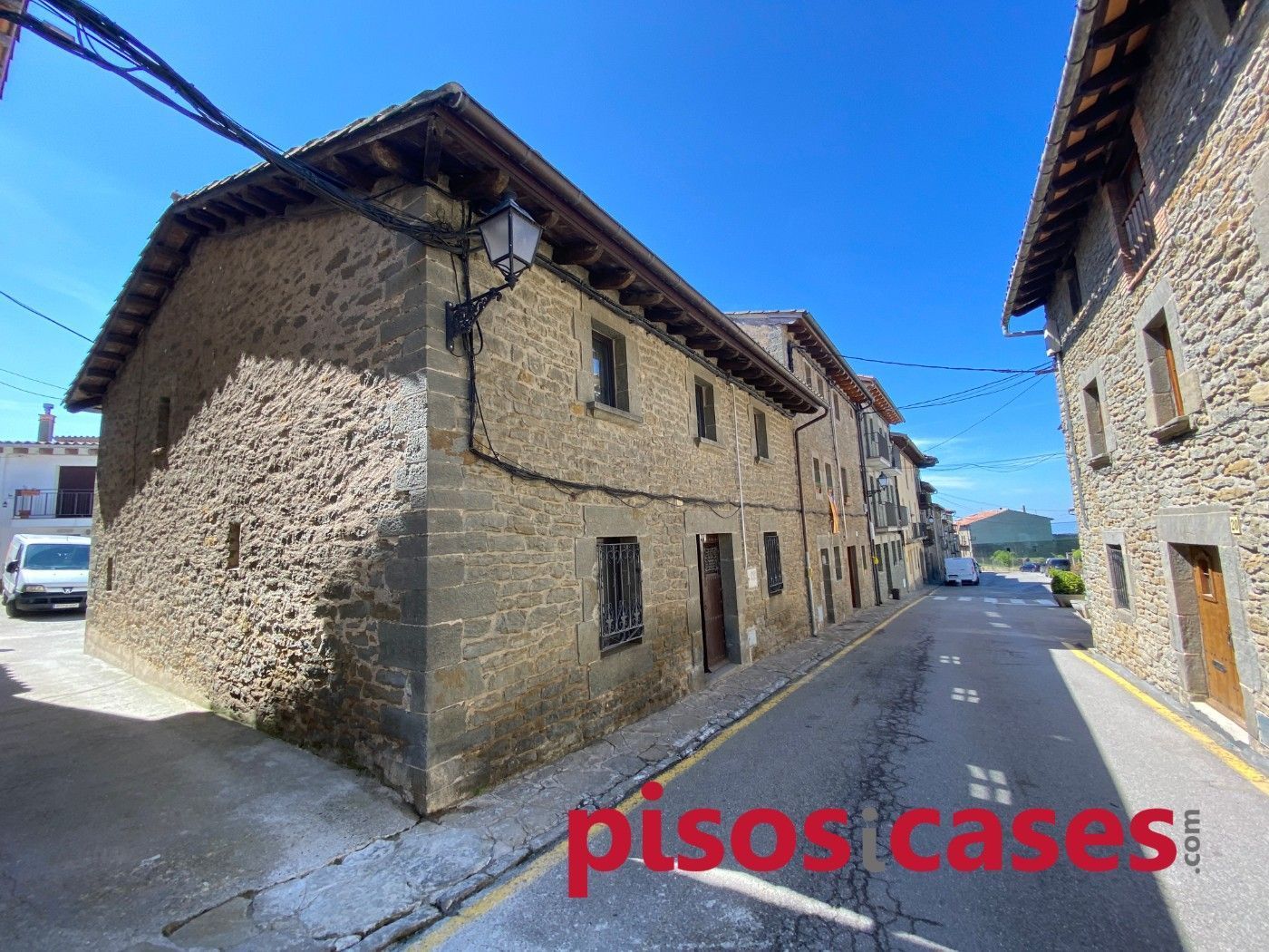 Exterior view of House or chalet for sale in L'Esquirol  with Furnished