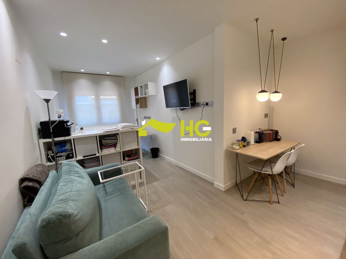 Sala de estar de Estudio de alquiler en Villaviciosa de Odón con Aire acondicionado, Calefacción y Terraza