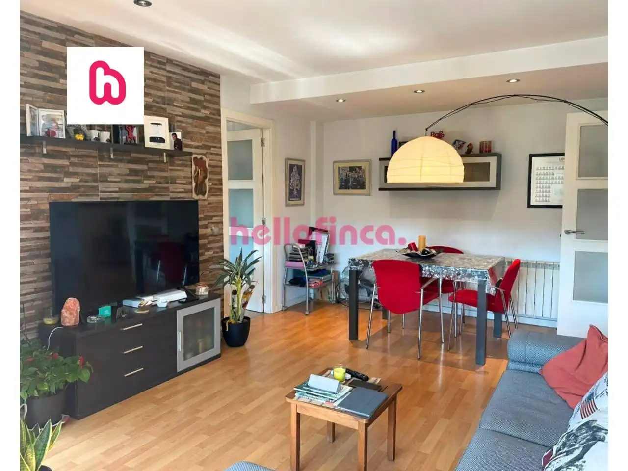 Sala de estar de Dúplex en venta en Sant Joan de Vilatorrada con Aire acondicionado, Calefacción y Parquet