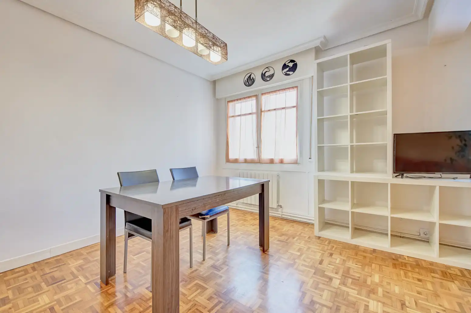 Dining room of Flat for sale in  Pamplona / Iruña  with Heating and Parquet flooring