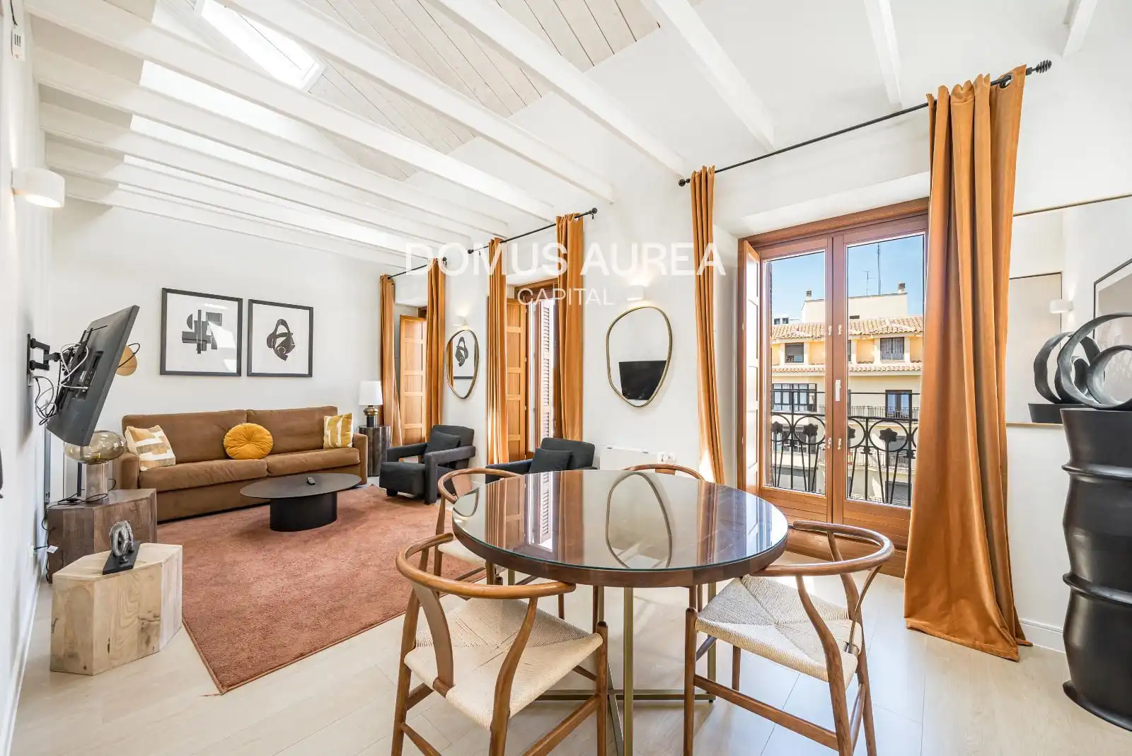 Außenansicht von Maisonette zur Miete in Madrid mit Klimaanlage, Heizung und Terrasse