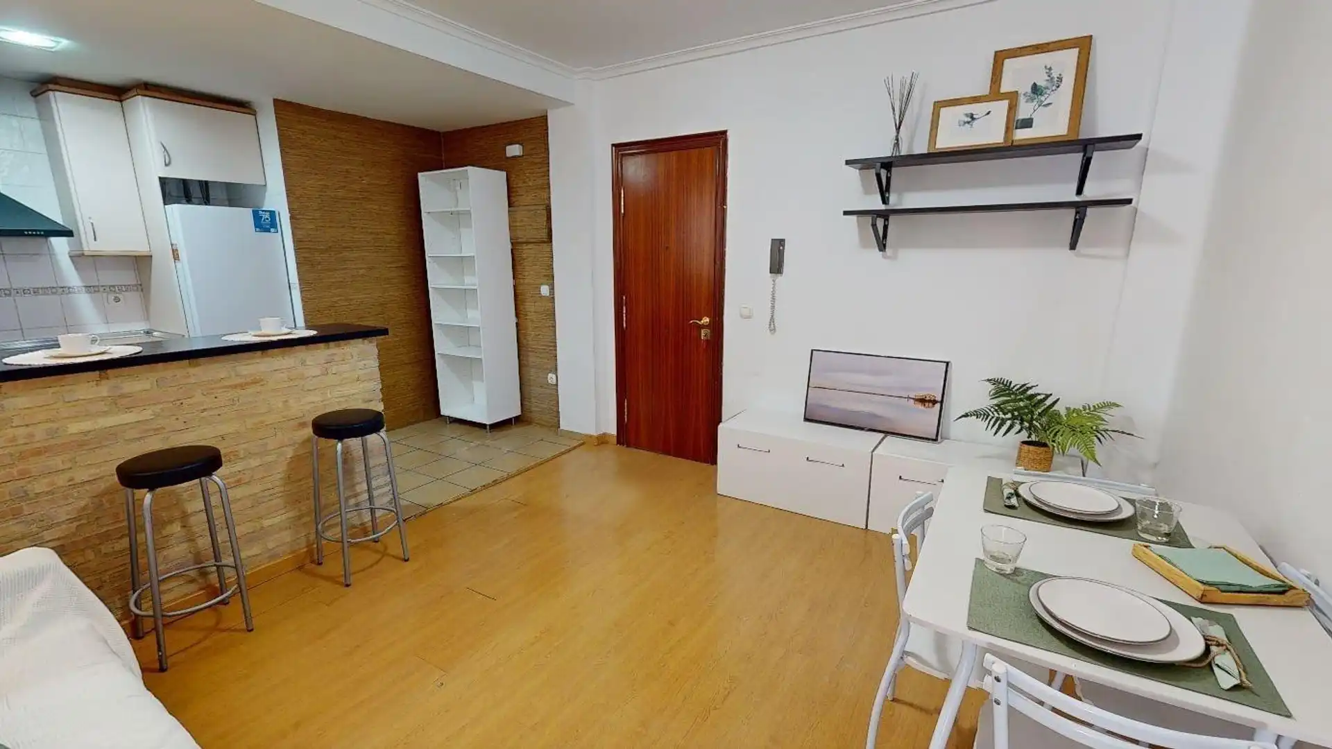 Sala de estar de Piso de alquiler en  Valencia Capital