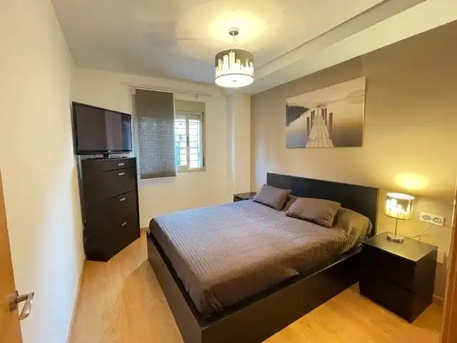 Bedroom of Ground floor for rent in Torremolinos  with Air Conditioner, Heating and Private garden