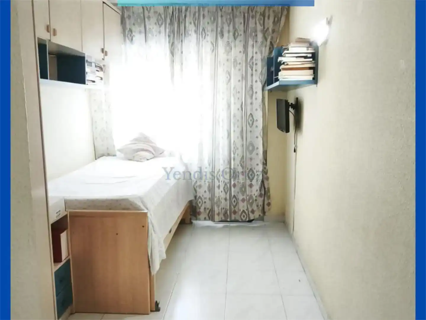 Schlafzimmer von Wohnung zum Verkauf in Sant Antoni de Portmany mit Klimaanlage und Balkon