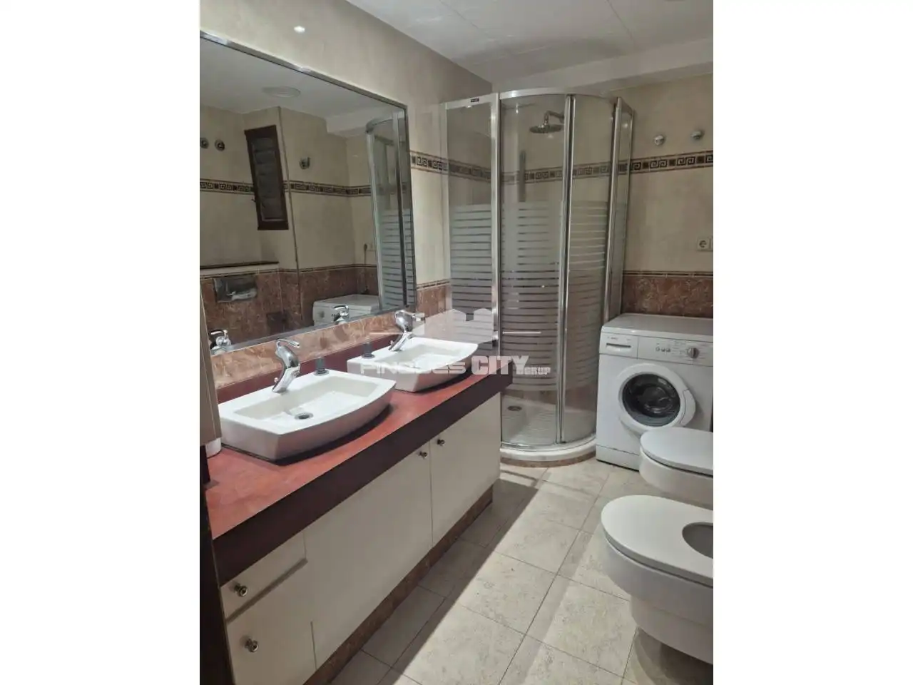 Bathroom of Flat for rent in Calella  with Heating, Terrace and Furnished