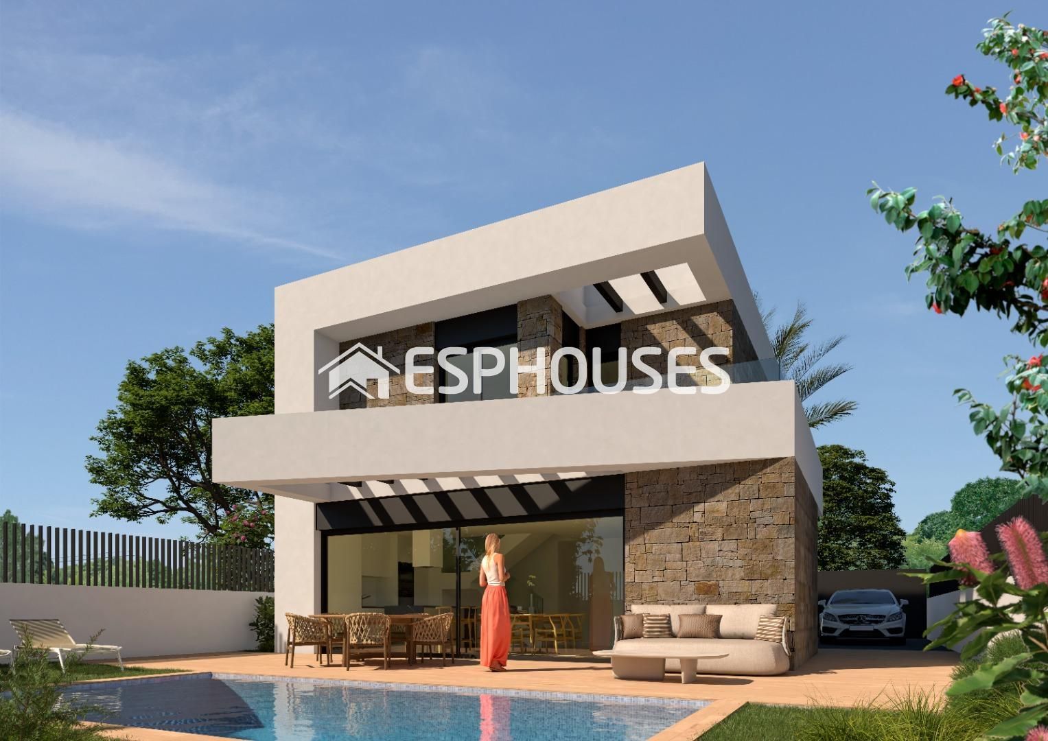 Casa o xalet en venda en Elche / Elx amb Aire condicionat, Terrassa i Piscina