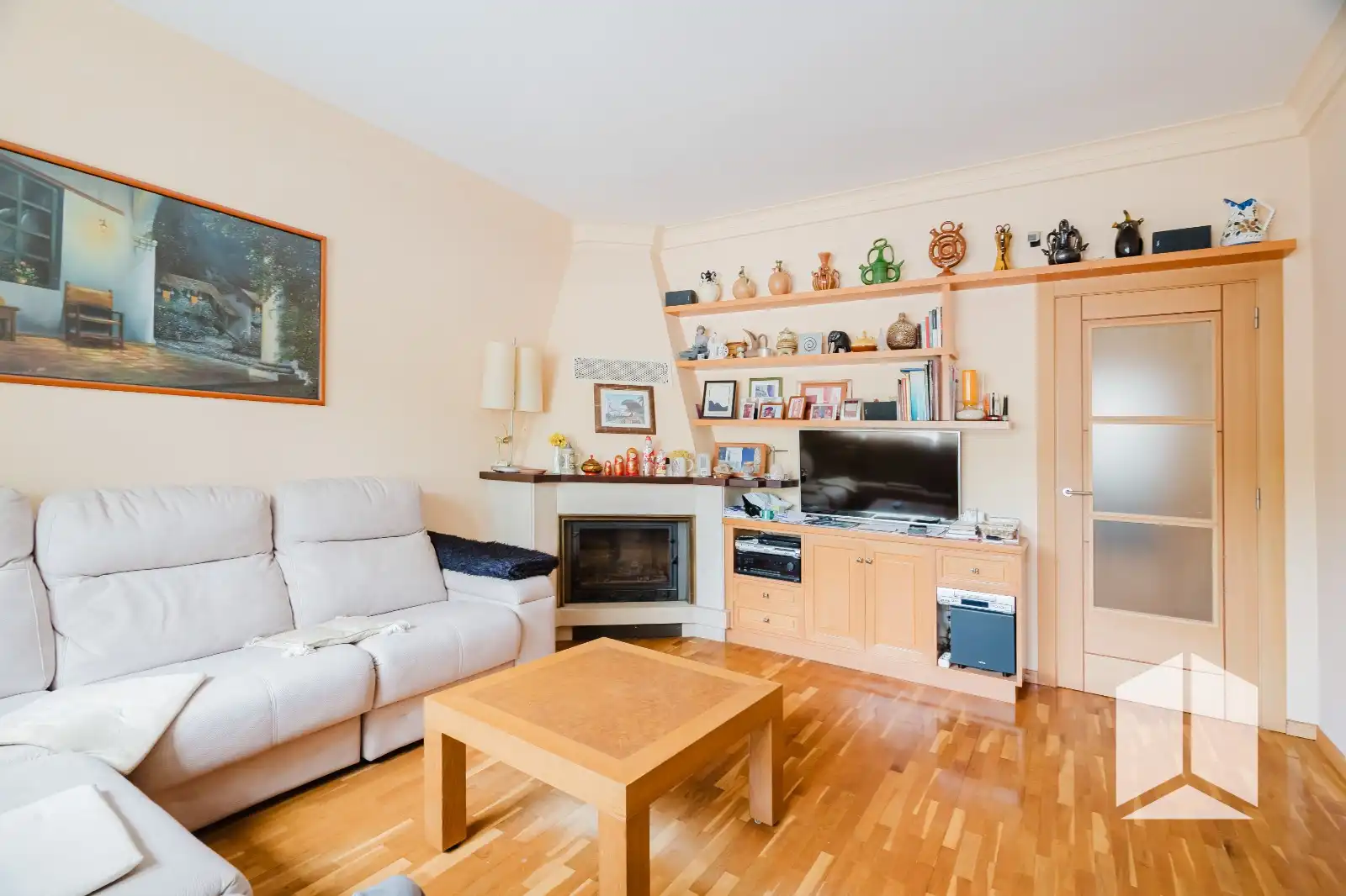 Sala de estar de Casa o chalet en venta en Castelldefels con Terraza y Piscina