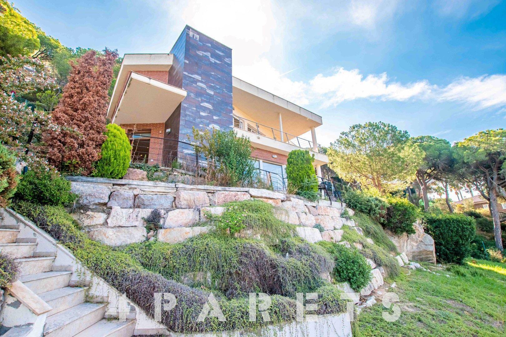 Exterior view of House or chalet for sale in Cabrils  with Air Conditioner, Heating and Private garden